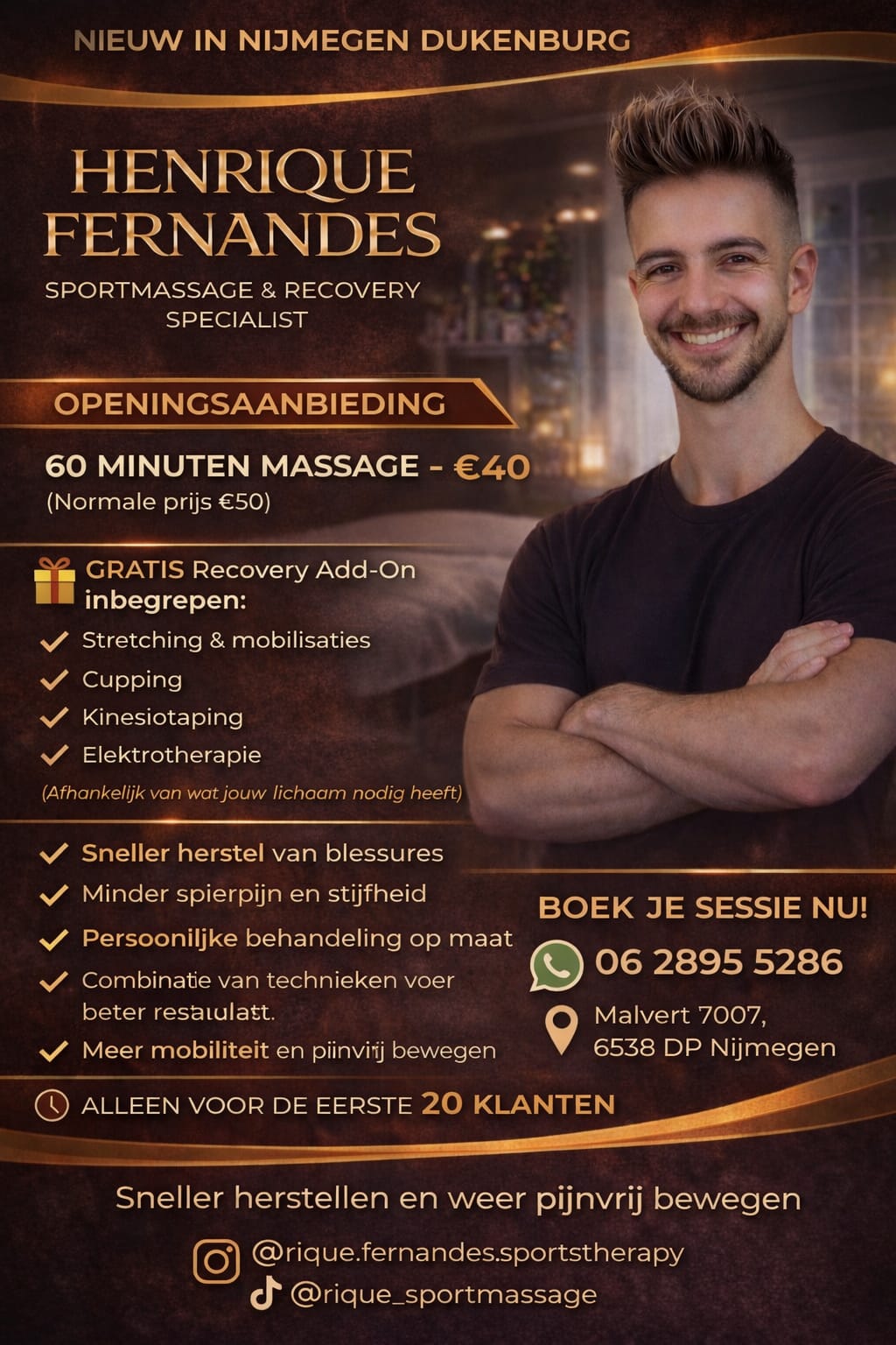 Henrique Fernandes sportmassage & herstel
